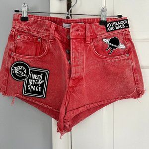 Zara I Need Space Jean Shorts - Size US 4